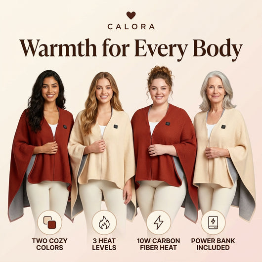 Outdoor Warming Heated Blanket Shawl