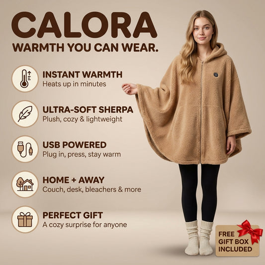 Outdoor Warming Heated Blanket Shawl