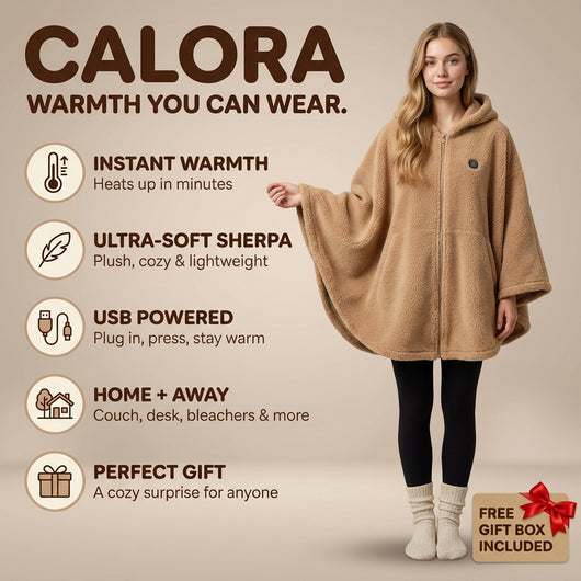 Outdoor Warming Heated Blanket Shawl